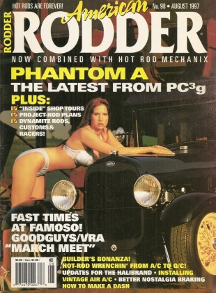 AMERICAN RODDER 1997 AUG - BUILD A DASH, UATE A HALIBRAND, CUSTOM RADIATORS